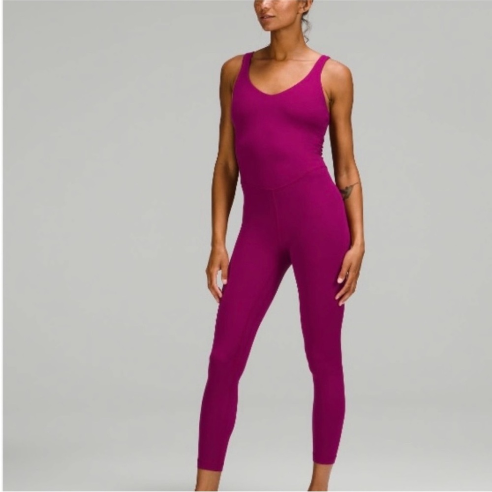 Lululemon Athletica Align 25” Jumpsuit size 4 NWT pink
